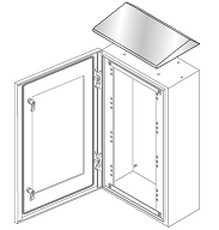 Крыша антидождевая нерж.ст.200х150мм SRX | TT2015X | ABB