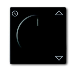 Плата центральная (накладка) для комфортного механизма жалюзи 6419 U, серия solo/future, антрацит | 6430-0-0387 | 2CKA006430A0387 | ABB