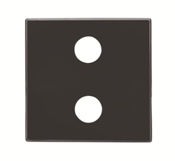 Накладка для механизма 2RCA, серия SKY, цвет чёрный бархат | 2CLA855520A1501 | ABB