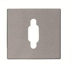 Накладка для механизма VGA, серия SKY, цвет нержавеющая сталь | 2CLA855550A1401 | ABB