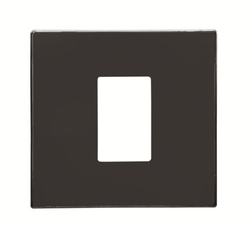 Накладка для механизма разъёма VDI, 1-пост, серия SKY, цвет чёрный бархат | 2CLA855500A1501 | ABB