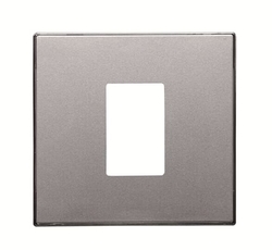 Накладка для механизма разъёма VDI, 1-пост, серия SKY, цвет серебряный | 2CLA855500A1301 | ABB