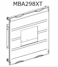 Модуль для Tmax MCCB XT6,3/4P, ширина 2, высота 4, MBA298XT | 2CPX043418R9999 | ABB